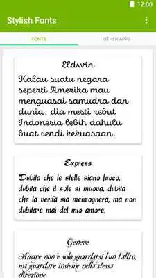 Play OPPO fonts - Stylish