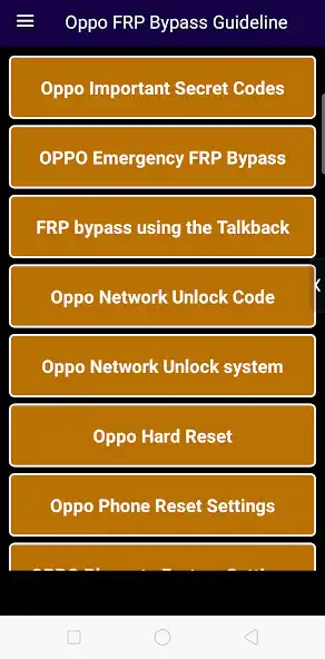 Play Oppo FRP Bypass Guideline  and enjoy Oppo FRP Bypass Guideline with UptoPlay