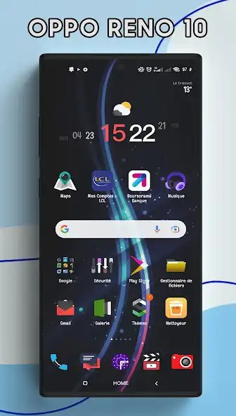 Play Oppo Reno 10 launcher, theme  and enjoy Oppo Reno 10 launcher, theme with UptoPlay