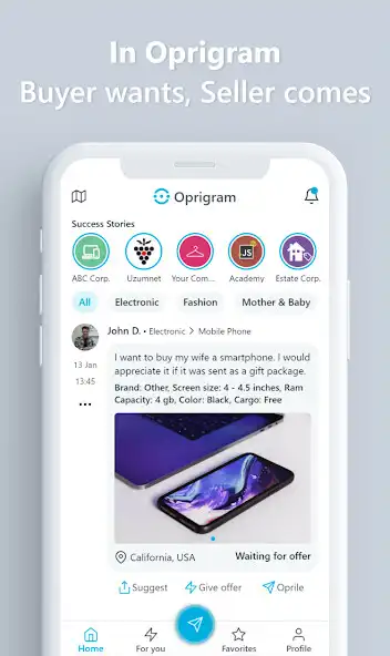 Play Oprigram: Social Network of Commerce  and enjoy Oprigram: Social Network of Commerce with UptoPlay
