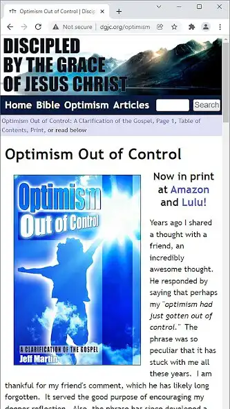 Play Optimism Out of Control  and enjoy Optimism Out of Control with UptoPlay
