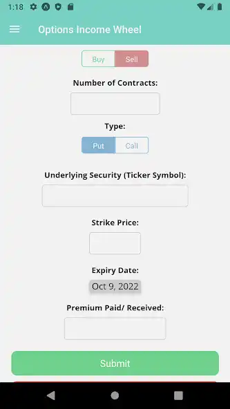 Play Options Income Wheel as an online game Options Income Wheel with UptoPlay