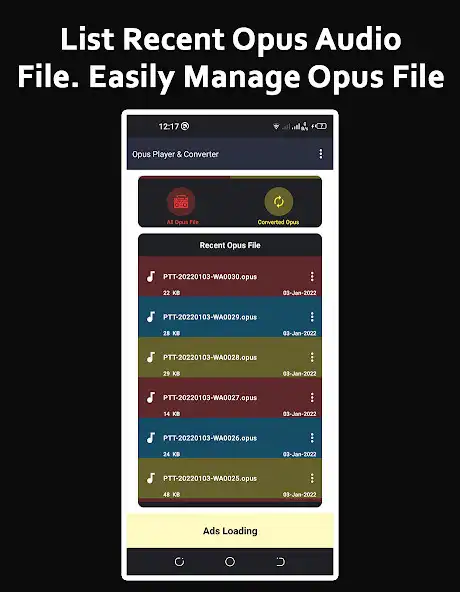 Play Opus Player  Converter as an online game Opus Player  Converter with UptoPlay
