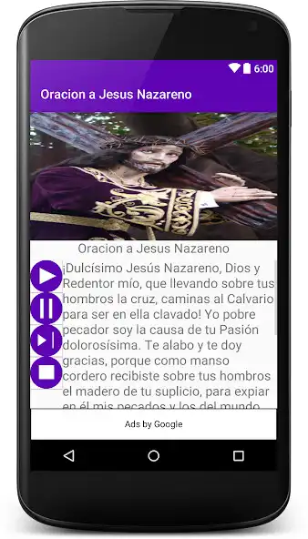Play Oración a Jésus Nazareno  and enjoy Oración a Jésus Nazareno with UptoPlay