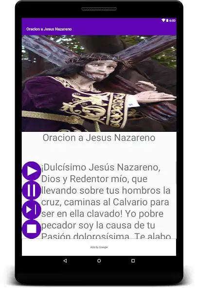 Play Oración a Jésus Nazareno as an online game Oración a Jésus Nazareno with UptoPlay