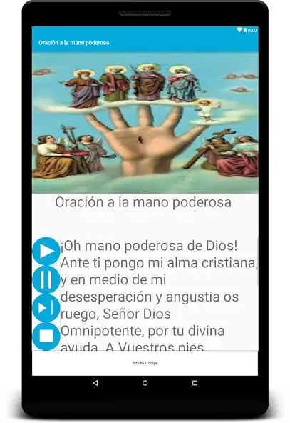 Play Oración a la Mano Poderosa as an online game Oración a la Mano Poderosa with UptoPlay