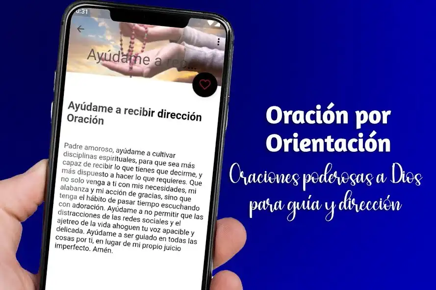 Play Oración por Guía Espíritu as an online game Oración por Guía Espíritu with UptoPlay