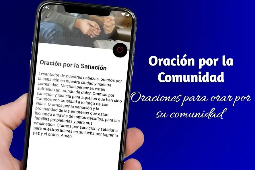 Play Oración por la comunidad as an online game Oración por la comunidad with UptoPlay