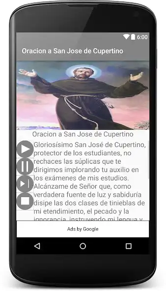 Play Oración San José de Cupertino  and enjoy Oración San José de Cupertino with UptoPlay