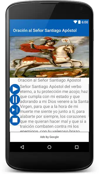 Play Oración Señor Santiago Apóstol  and enjoy Oración Señor Santiago Apóstol with UptoPlay