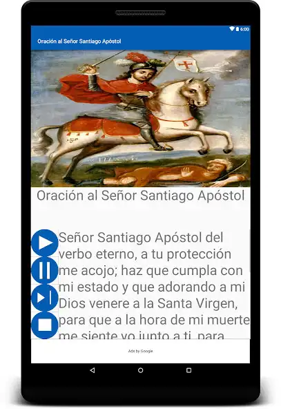Play Oración Señor Santiago Apóstol as an online game Oración Señor Santiago Apóstol with UptoPlay