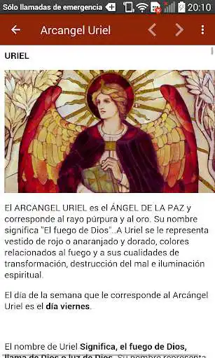 Play Oracion al Arcangel Uriel Gratis Online  and enjoy Oracion al Arcangel Uriel Gratis Online with UptoPlay