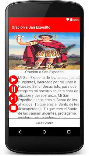 Play Oracion a San Expedito  and enjoy Oracion a San Expedito with UptoPlay