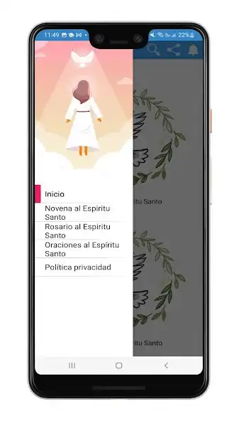 Play Oraciones al Espíritu Santo as an online game Oraciones al Espíritu Santo with UptoPlay