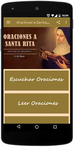 Play Oraciones a Santa Rita  and enjoy Oraciones a Santa Rita with UptoPlay