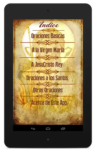 Play Oraciones Catolicas as an online game Oraciones Catolicas with UptoPlay