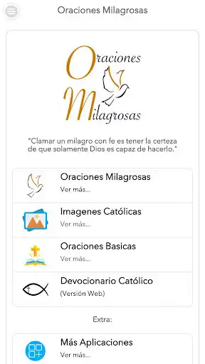 Play Oraciones Milagrosas  and enjoy Oraciones Milagrosas with UptoPlay