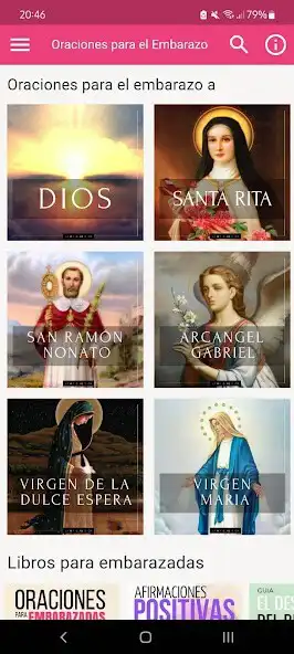 Play Oraciones para el Embarazo as an online game Oraciones para el Embarazo with UptoPlay