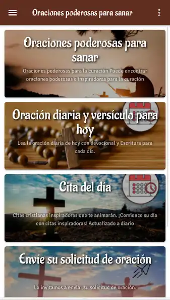 Play Oraciones poderosas para curar as an online game Oraciones poderosas para curar with UptoPlay