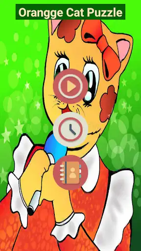 Play Orange Cat Puzzle  and enjoy Orange Cat Puzzle with UptoPlay