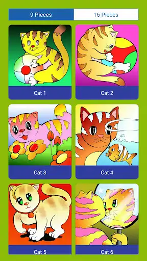 Play Orange Cat Puzzle as an online game Orange Cat Puzzle with UptoPlay