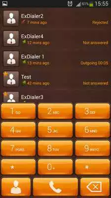 Play Orange Dialer Theme Play Orange Dialer Theme