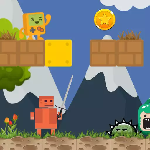 Play Orange Explorer - classic retro puzzle platformer APK