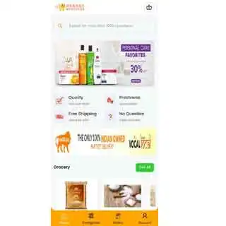 Play Orange Groceries as an online game Orange Groceries with UptoPlay