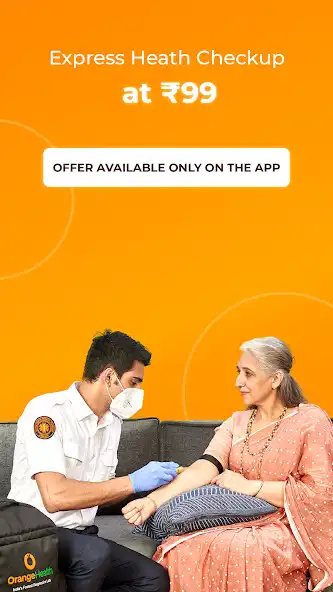 Play Orange Health- Lab Test @ Home as an online game Orange Health- Lab Test @ Home with UptoPlay