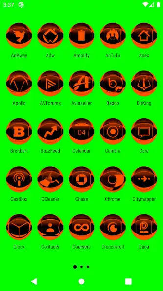 Play Orange Icon Pack Style 2 as an online game Orange Icon Pack Style 2 with UptoPlay