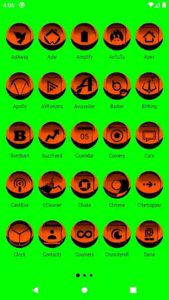 Play Orange Icon Pack Style 3 as an online game Orange Icon Pack Style 3 with UptoPlay