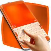 Free play online Orange Keyboard Theme APK