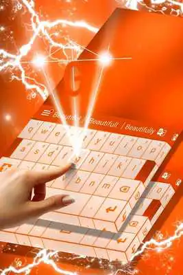Play Orange Keyboard Theme