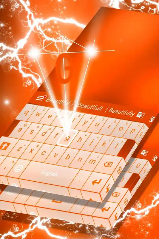 Play Orange Keyboard Theme