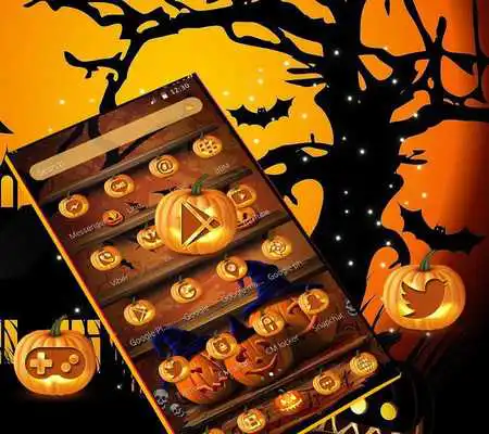 Play Orange Pumpkin Halloween Theme