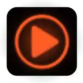Free play online OrangeRed Skin for Poweramp APK