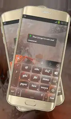 Play Orange Sketch Keypad Layout