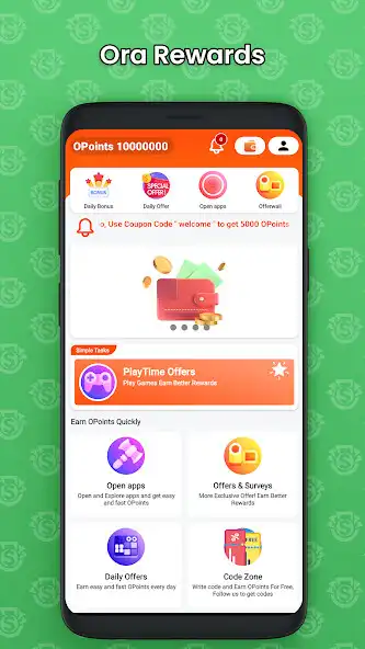 Play Ora Rewards: Cash Earning App  and enjoy Ora Rewards: Cash Earning App with UptoPlay