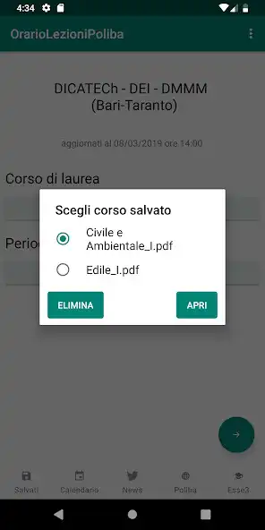 Play Orario Lezioni Poliba as an online game Orario Lezioni Poliba with UptoPlay