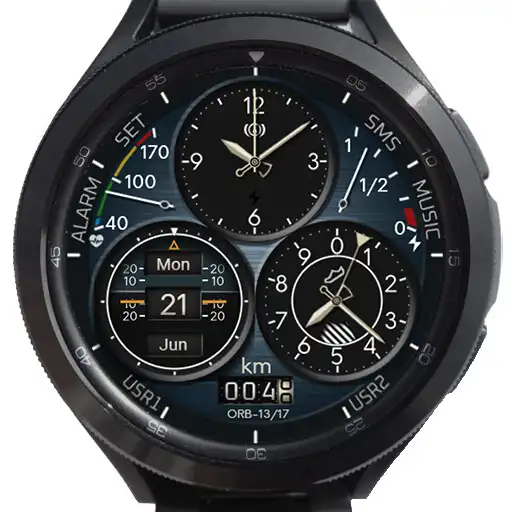 Play ORB-13 Aeronaut Watch Face APK