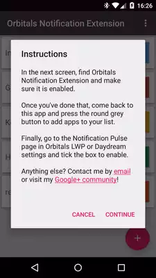 Play Orbitals Notify Extension Play Orbitals Notify Extension