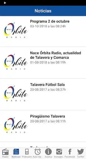 Play Orbita Radio ES as an online game Orbita Radio ES with UptoPlay