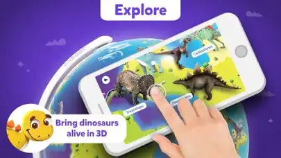 Play Orboot Dinos AR by PlayShifu as an online game Orboot Dinos AR by PlayShifu with UptoPlay