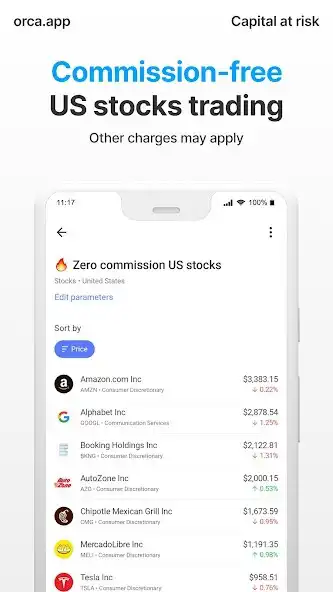 Play Orca App: Investing in stocks as an online game Orca App: Investing in stocks with UptoPlay