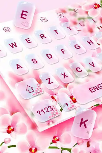 Play Orchid Flower Keyboard Theme  and enjoy Orchid Flower Keyboard Theme with UptoPlay