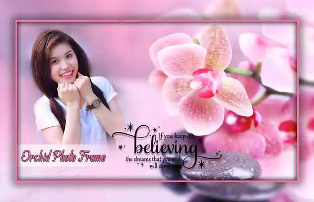 Play Orchid Flowers Photos Frames