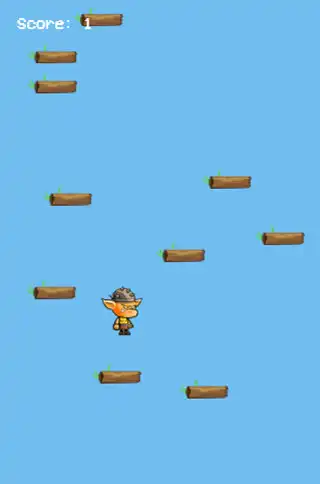 Play Orc Jump Infinity as an online game Orc Jump Infinity with UptoPlay