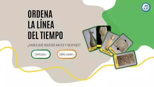 Play Ordena la línea del tiempo  and enjoy Ordena la línea del tiempo with UptoPlay