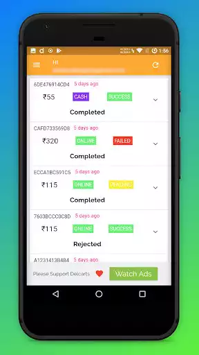 Play Order history as an online game Order history with UptoPlay
