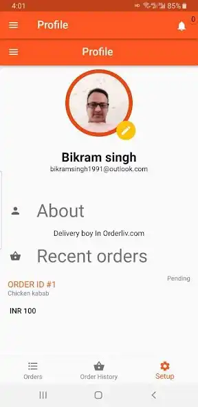 Play OrderLiv Delivery Partner as an online game OrderLiv Delivery Partner with UptoPlay